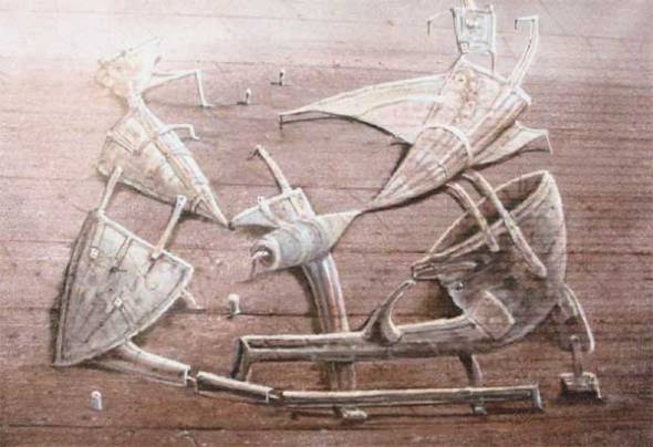 Cuerpo a Cuerpo (imaginación)Acrílico sobre lienzo Tamaño 47x58cm