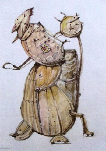 La Patinadora (imaginación)Acuarela Tamaño 30x22 cm