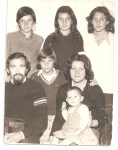 la familia  Mir-Mayor en Abrl de&nbsp;1978